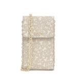 Funda de móvil colgante beige Kaos Mini Lines