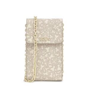 Funda de móvil colgante beige Kaos Mini Lines