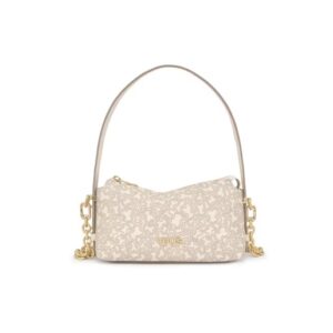 Minibolso beige Kaos Mini Lines