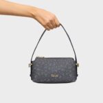 Minibolso gris oscuro Kaos Mini Lines - Imagen 5