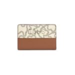 Cartera camel y beige Kaos Icon