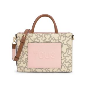 Shopper mediano Amaya beige Kaos Icon