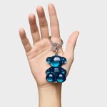 Llavero azul marino half Bold Bear - Imagen 3