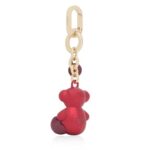 Llavero rojo Metal Bold Bear - Imagen 2