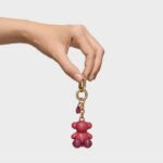 Llavero rojo Metal Bold Bear - Imagen 3