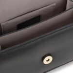 Bandolera pequeña negra Audree Leather - Imagen 3