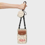 Portamóvil colgante con billetera beige Kaos Icon - Imagen 4