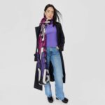 Foulard de jacquard rosa TOUS Vera - Imagen 4