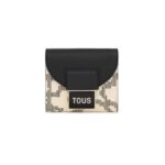 Cartera Flap beige Kaos Pix