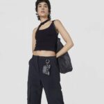 Mini colgante negro con bolsa interior TOUS Cecilia - Imagen 5