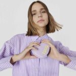 Neceser malva corazón TOUS Carol - Imagen 4