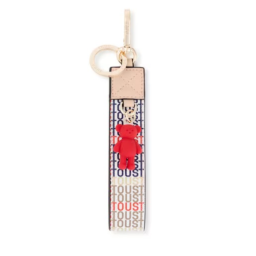 395901655_00 Llavero beige Ribbon Square TOUS Cecilia - Imagen 1