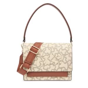 Bandolera mediana Audree Beige Kaos Icon