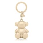 Llavero oso dorado Metal Bold Bear