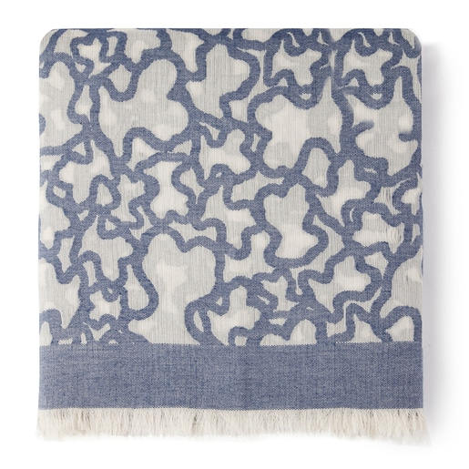 595920130_00 Foulard Kaos en color jeans - Imagen 1