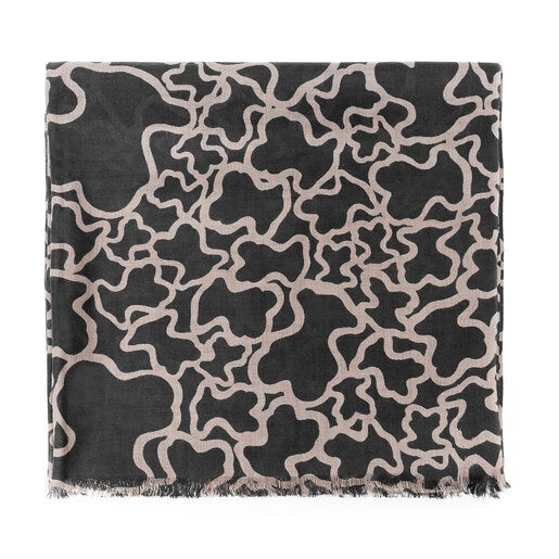 695920090_00 Foulard Kaos en color negro - Imagen 1