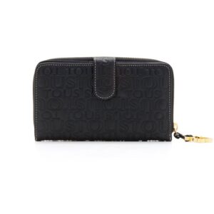 Monedero Amanda Urbana Logo de Piel en color negro
