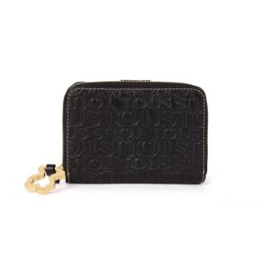 Monedero Andrea Urbana Logo de Piel en color negro