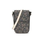 Funda de móvil colgante negra Kaos Icon