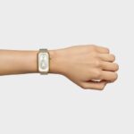 Reloj analógico bicolor con silueta oso y brazalete de acero T-Band Club - Imagen 4