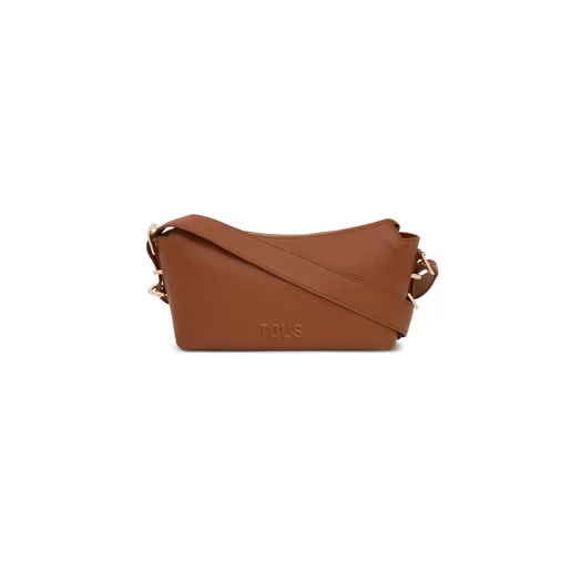 2002188943_00 Bandolera pequeña de piel camel TOUS Buckles - Imagen 1