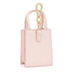 Llavero mini bolso pop rosa claro - Imagen 2