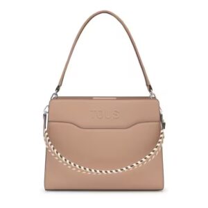 Shopper mediano topo Audree Saffiano