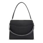 Shopper mediano negro Audree Saffiano