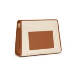 Shopper mediano camel Audree Canvas - Imagen 2