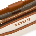 Shopper mediano camel Audree Canvas - Imagen 3