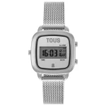 Reloj digital con brazalete de acero D-Logo Mini