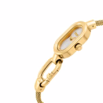 Reloj analógico/digital con brazalete de acero dorado TOUS Hold Oval - Imagen 2