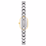 Reloj analógico joya con brazalete de acero y acero dorado Oval Icon - Imagen 4