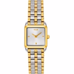 Reloj analógico con brazalete de acero y acero dorado TOUS 1950