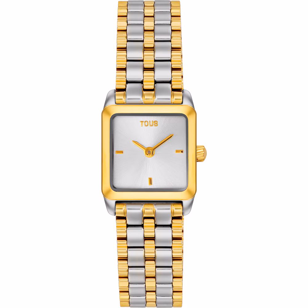 3000150100-1 Reloj analógico con brazalete de acero y acero dorado TOUS 1950 - Imagen 1