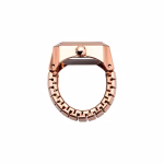 Anillo/Reloj analógico de acero rosado KARAT (copia) - Imagen 2