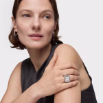 Anillo/Reloj analógico de acero KARAT - Imagen 2